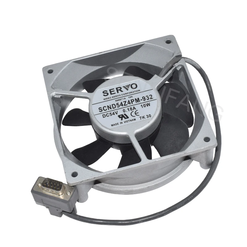FOR SERVO NIDEC SCND54Z4PM-932 DC54V 0.18A 10W 1 Wire Square Cooling Fan | Компьютеры и офис