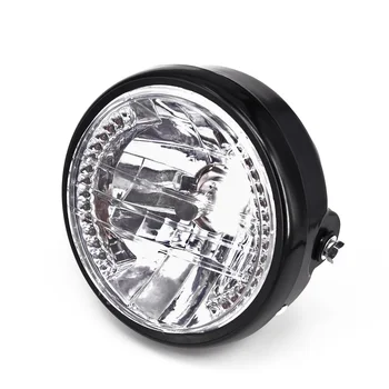 

7" Motorcycle Headlight Motorcycle Headlight Amber LED Indicators 2 in 1