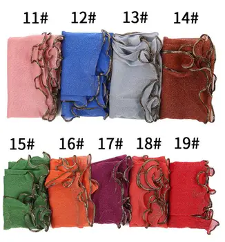

100pc/lot gold thread solid scarf women Wavy elastic shawl NEW viscose scarf and shawl muslim printed scarfs arab hijabs shinny