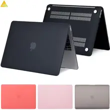 Матовый полный чехол для ноутбука MacBook Air 13 A1932 Pro retina 11 12 16 13,3 15 15,4 сенсорный экран, для Macbook New Pro 13 A2159