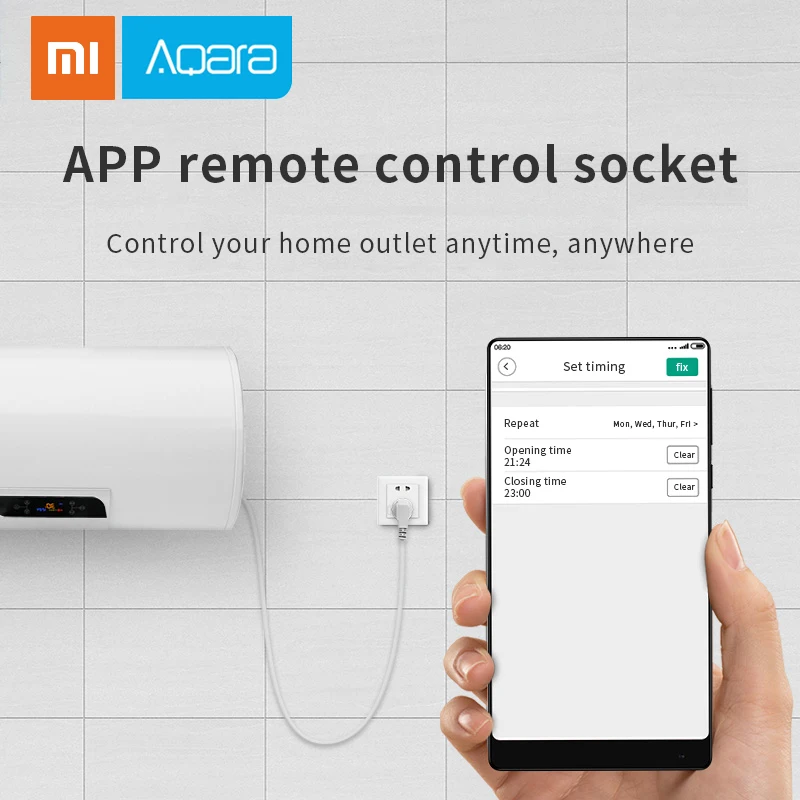 Xiaomi Aqara умная настенная розетка ZigBee Wi-Fi Управление беспроводной дистанционный настенный выключатель для Apple HomeKit/Mijia APP