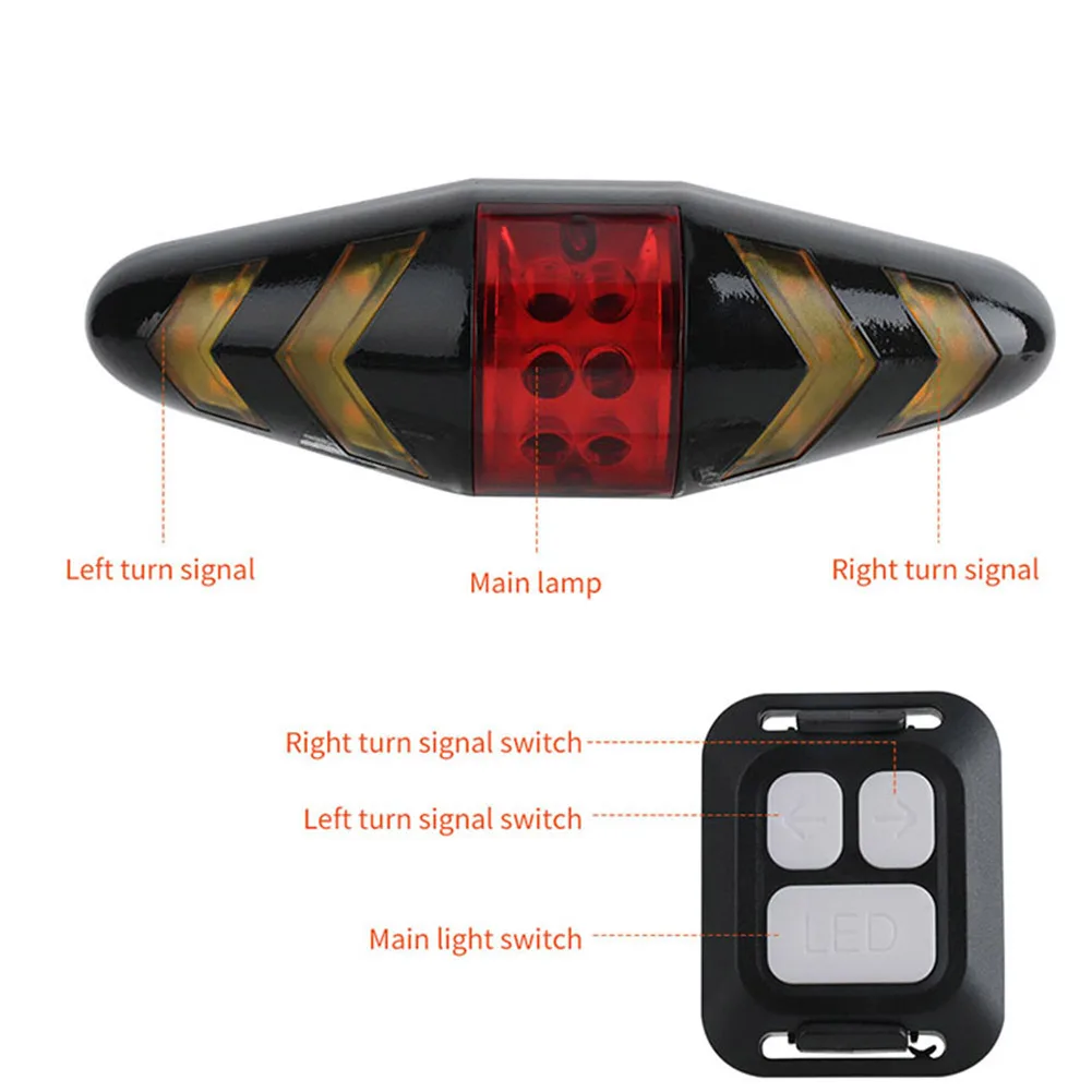 Wireless Bicycle Turn Signal Lights