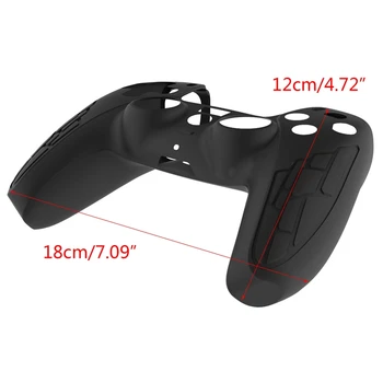 

Durable Handle Sleeve Silicone Case Skin Protective Cover for PlayStation PS5 B2QA