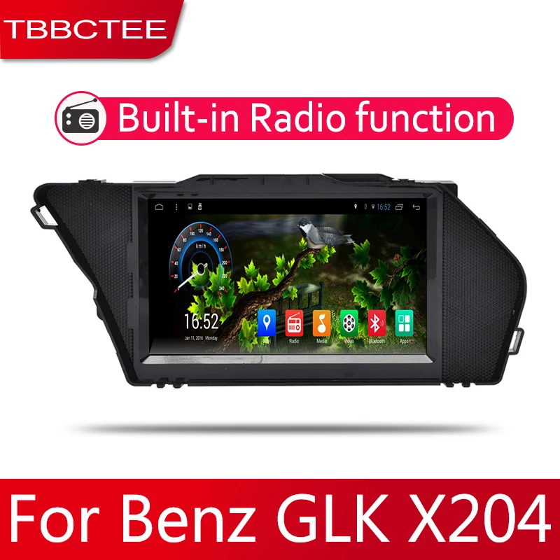 Sale Car Android System 1080P IPS LCD Screen For Mercedes Benz GLK X204 2014~2016 Car Radio Player GPS Navigation BT WiFi AUX 3