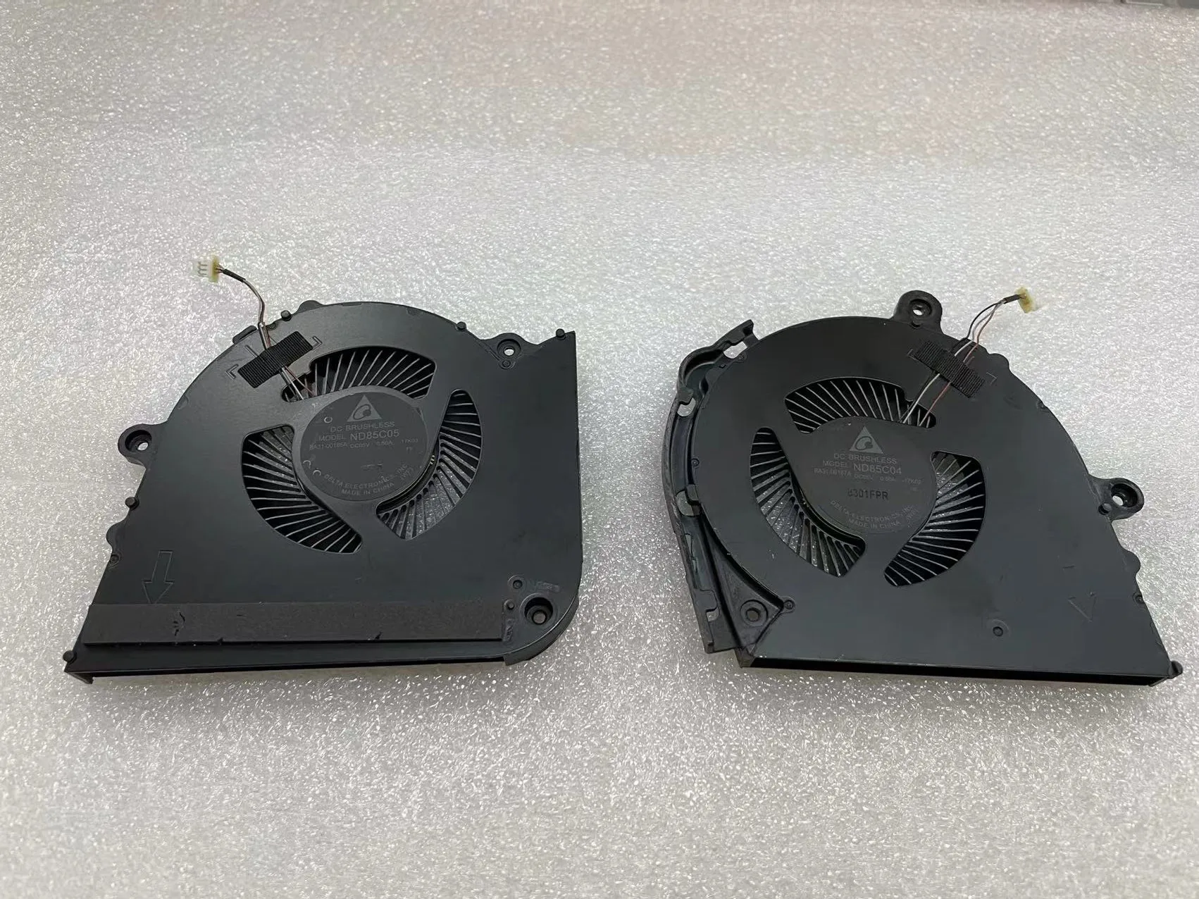 Original para Samsung Portátil Np850xac 850xac Ba3100186a Ba31-00187a Cpu Cooler Ventilador de Refrigeração um Par Ventilador