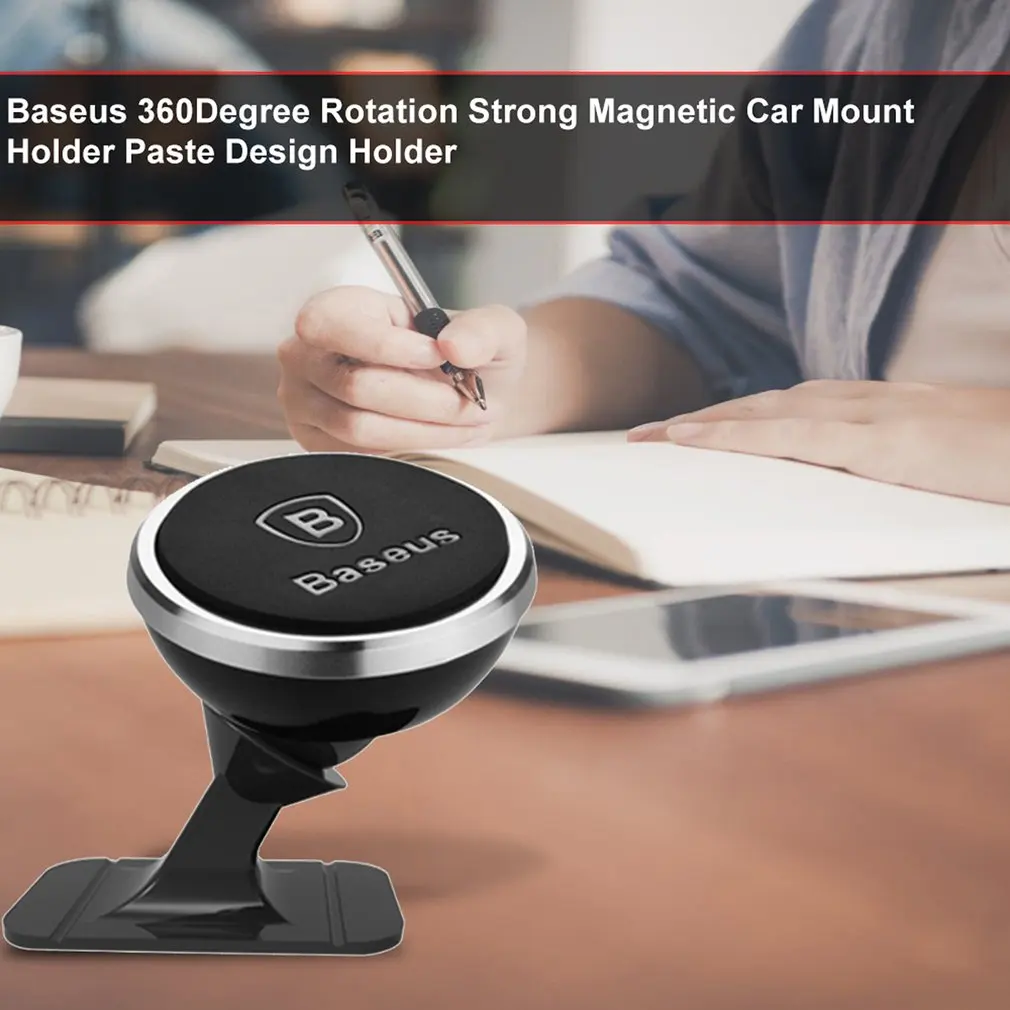Baseus вращающийся на 360 градусов крепкий Магнитный Автомобильный держатель