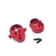 WPL – boîte de vitesses métallique, modèle D12 1/10 RC, accessoires de mise à niveau et de Modification de voiture, argent, noir, rouge
