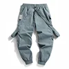 CHAIFENKO 2022 New Hot Jogger Leisure Sports Trousers Men Hip Hop Streetwear Beam Foot Cargo Pants Fashion Printing Men Pants ► Photo 2/6