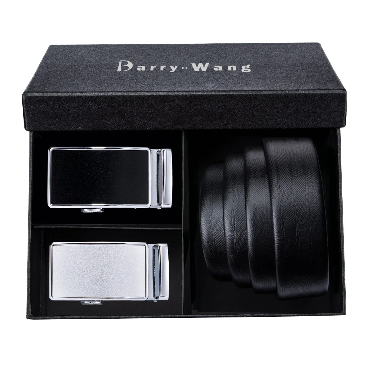 PB-01 Barry. Wang,, лучший Recom, для мужчин, ds, s, ремни, наборы в черной подарочной коробке, натуральная кожа, роскошный ремень, мужские ремни для мужчин
