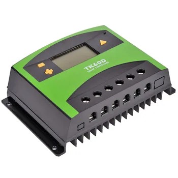 

Solar Charge Controller 12V24V 60A/50A/40A/30A LCD solar Panel Controller Home Charger With light control time control
