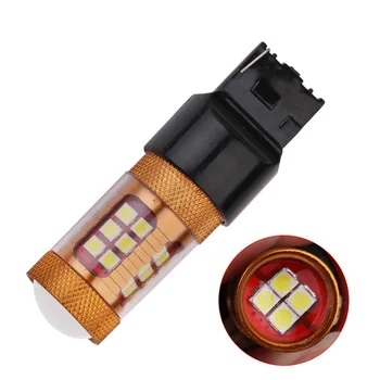 

Samsung 3030 28smd LED High-brightness Brake Light 7440 Reversing Light Steering Light Bulb 2PCS T20 7443 Turn Signal Universal