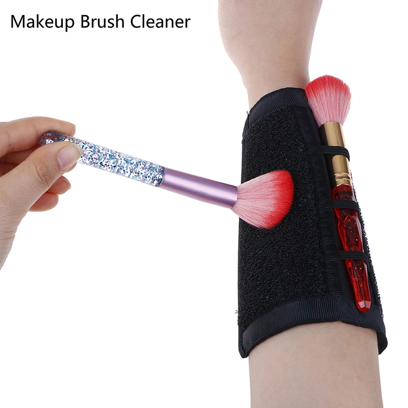 1Pcs Arm Makeup Sponge Cleaner Brush Cleaning Sponge Makeup Color Clean Eyeshadow Sponge Tool Makeup Brush Color Switch