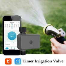 Tuya Smart Life – Valve d'irrigation automatique et minuterie, avec filtre retardateur de pluie, lave-linge, Support Programmable, arrosage automatique/manuel
