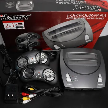 

HDMI Retro dual system 8 bit NES Dendy and16bit MD genesis video game console Game player for 8bit and 16bit cartridge
