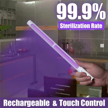 

USB Charging Ultraviolet Disinfection Lamp Stick Household UV Sterilizer Germicidal Lamp Sterilizer Disinfection Lamp for Travel
