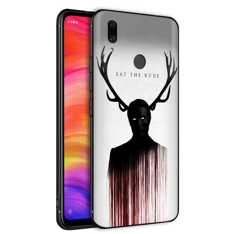 Мягкий ТПУ чехол YIMAOC Hannibal Eat the Rude для Xiaomi Redmi mi Note MAX 3 6 6A 7 mi6 mi8 9 se a1 a2 Pro Lite go pocophone