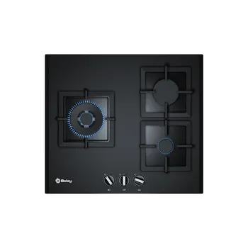 

Balay 3ETG663HN plates Black Built-in (placement) gas Hob 3 zone (s)