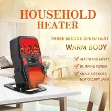 Зимний бытовой обогреватель, обогреватель для спальни, маленький домашний мини-обогреватель, скоростной тепловой вентилятор для гостиной, зимний теплый тепловой вентилятор#1018g20