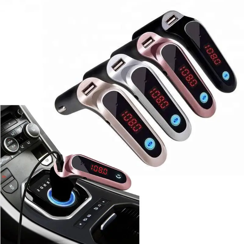Автомобильный FM Bluetooth передатчик MP3-плеер Hands Free аудио авто аксессуары
