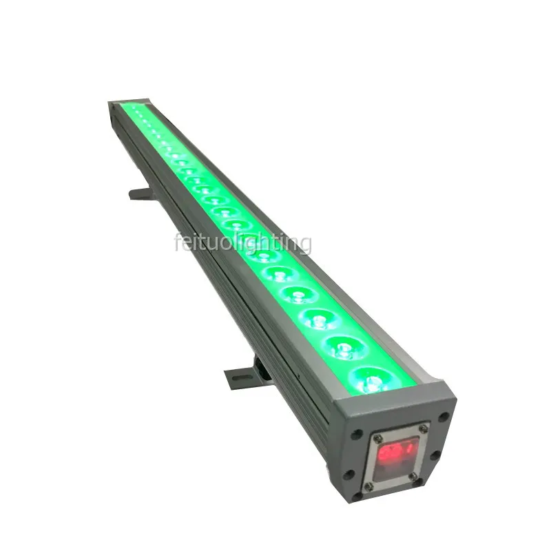 E-6pcs+ чехол наружные настенные украшения моста 24x 10Вт кзсв 4 in1 светодиодная настенная лампа ip65
