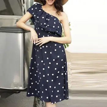

Grace Karin Leopard Beach Dresses 2020 Casual Chiffon Summer Women Dress Loose Off Shoulder Pleated Party Dress Vestidos
