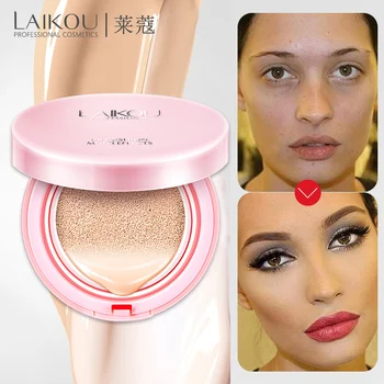 

LAIKOU Air Cushion BB Cream Concealer Makeup Korean Cosmetics Bare Make up Foundation Sunscreen Moisturizing CC Isolation