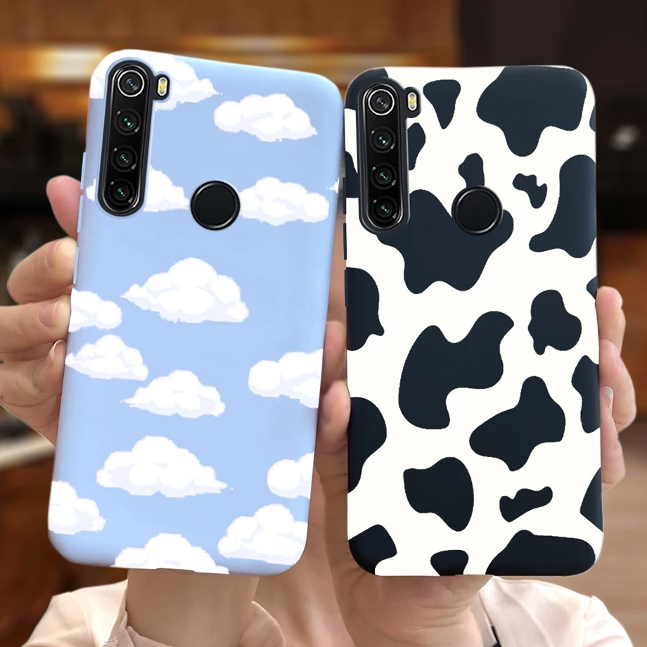 For Bumper Xiaomi Redmi Note 8 Case Good looking Sky Cloud Cow Pattern  Cover Fundas Xiomi Redmi Note 8T Note8 2021 Pro Cases Bag|Phone Case &  Covers| - AliExpress