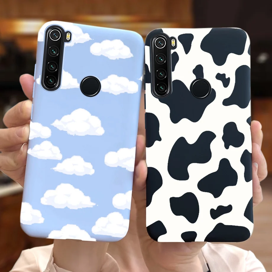 Чехол-бампер для Xiaomi Redmi Note 8 красивый чехол с изображением неба облака коровы