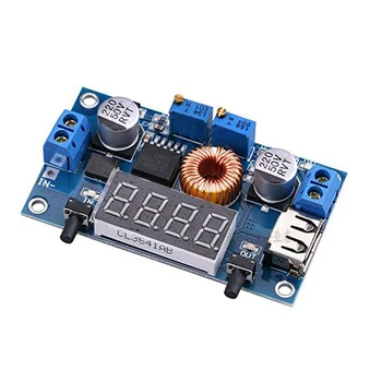 

LCD Digital Display Step Down Buck Converter Power Supply Module Board DC-DC 1.2-32V Adjustable 5A Constant Voltage Current