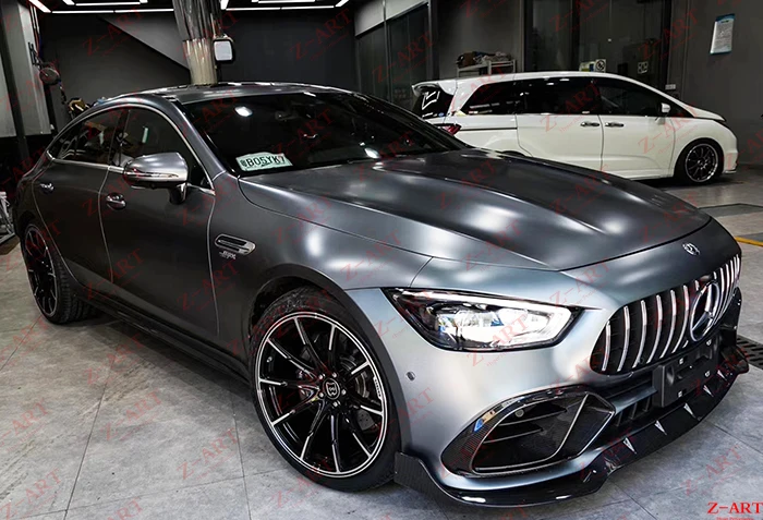 2019-2020 Z-ART Для AMG GT50 углеродное волокно тюнинг-пакет для GT53 Тюнинг Комплект GT 4 двери