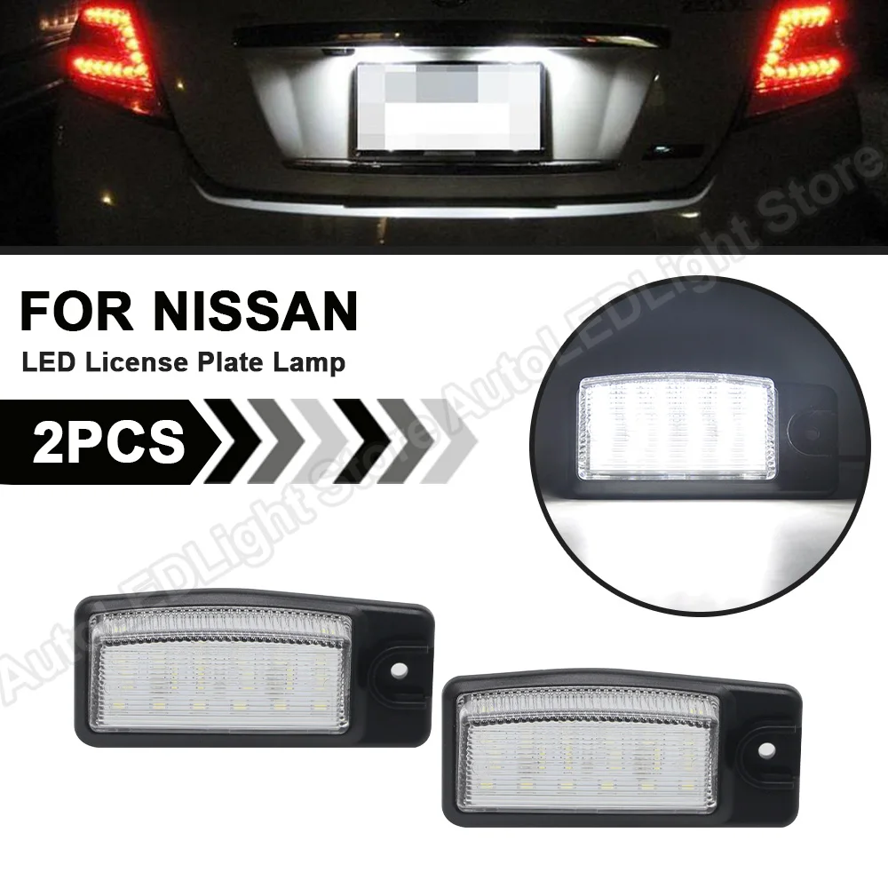 Led License Number Plate Light Lamp For Nissan Murano Altima Maxima