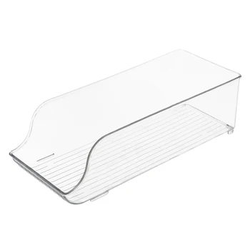 

Rectangle Transparent Food Storage Box Plastic Refrigerator Preservation Crisper Lunch Box Kitchen Sorting Container Box