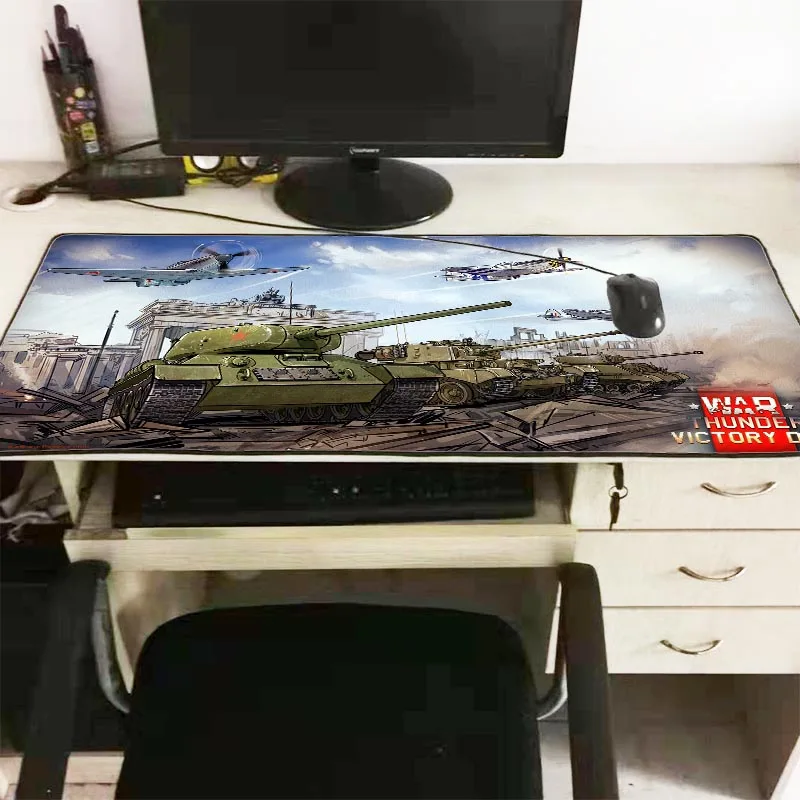 War Thunder коврик для мыши геймер 900x400 мм моющийся коврик для мыши с замком край игровой коврик для мыши большой коврик для мыши ПК настольный коврик для мыши
