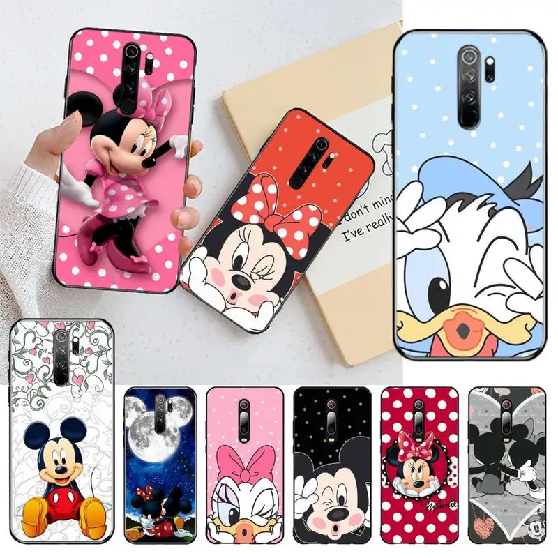 

HPCHCJHM Minnie Mouse Custom Photo Soft Phone Case for Redmi Note 8 8A 7 6 6A 5 5A 4 4X 4A Go Pro Plus Prime