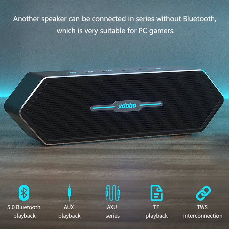 Купить XDOBO Многофункциональный bluetooth-динамик портативная звуковая панель игровой | Портативные колонки (1005002029391103)