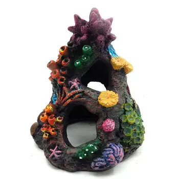 

1PC Decoration Resin Colored Aquarium Deco Landscaping Background Fish Tank Accessories