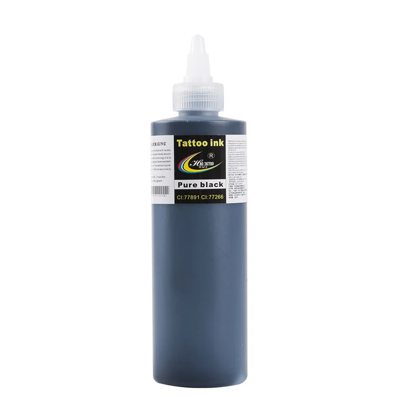 1 Bottle Natural Plant Tattoo Ink 250ML/ 12oz Tattoo Pigment kit Paint Color Inks Body Art 330g Supply