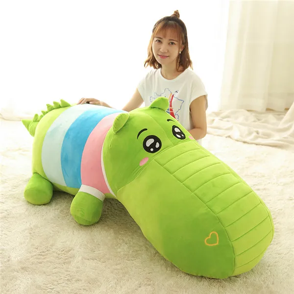 Fancytrader 63â€˜â€™ Cute Giant Stuffed Plush Hippo Toy Big Colorful Hippo Stuffed Toy Nice Birthday Gift 160cm 3 Colors 3 Sizes (6)