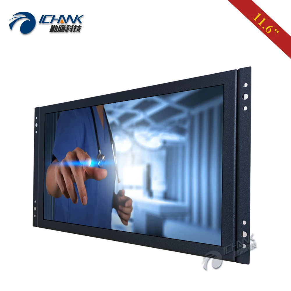̵ ũ HDMI Է USB VGA Ӻ   ׼ ġ LCD ũ  ZK116TC-253R, 11.6 ġ, 12 ġ ÷, 1920x1080p