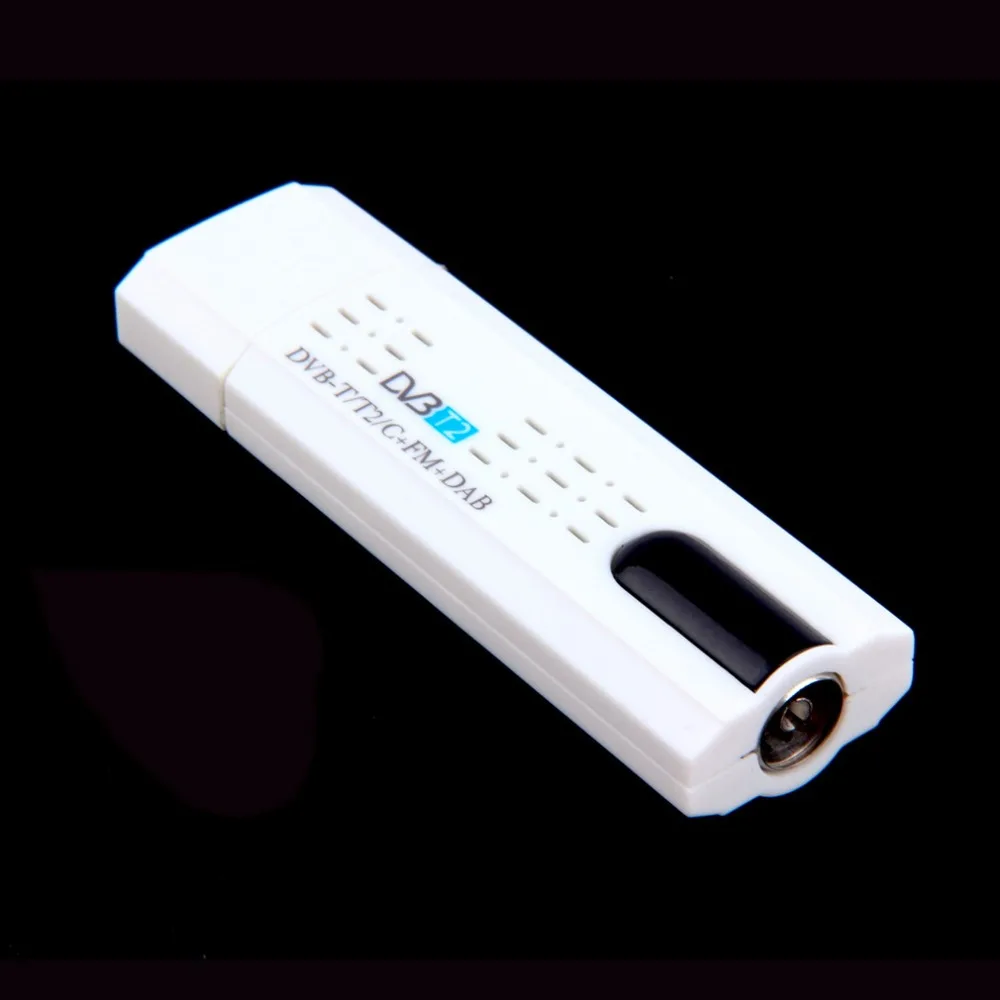 1 шт. USB 2,0 DVB-T2/T DVB-C ТВ тюнер Флешка USB ключ для ПК/ноутбука Windows 7/8
