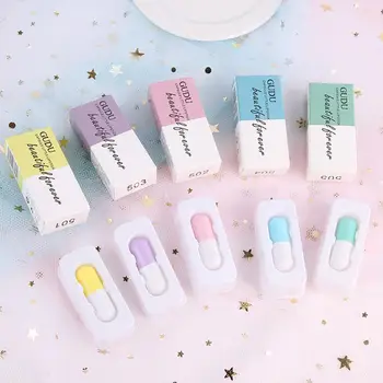 

NEW Capsule Small Lipstick Set Colors Soft Cream Lip Stick Moisturizer Long Lasting Makeup Waterproof NonStick Cup lipstick Kit