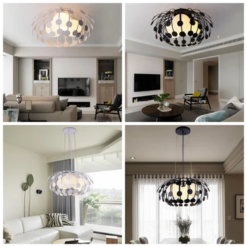 

Ceiling Light Modern Ceiling Lamp Metal Loft Decor Lamp Industrial Style Home Lighting Bedroom Kitchen Livingroom Light Fixtures