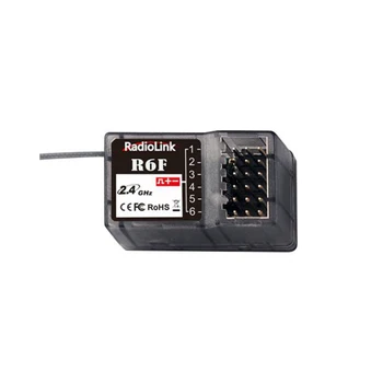 

RadioLink R6F 2.4Ghz 6CH 6 Channel RC Car Receiver for RC6GS RC4GS RC3S RC4G T8FB RC Transmitter Remote Controller Car Toys
