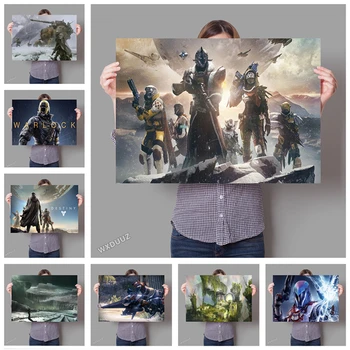 

destiny 2 Game room spaceship art deco Home Decor quality Nursery Kids Room Painting living posters canvas painting M386