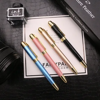 

Students Use Calligraphy and Hard Pen Calligraphy. New Four-color Metal Pens, Children's Gifts, Christmas Gifts 2PC