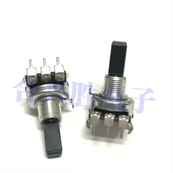 

10pcs 161 W100K with midpoint AVR-25 amplifier volume balance potentiometer shaft length 20mm