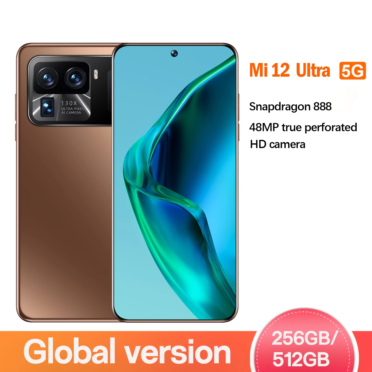Оригинальный смартфон Mi 12 Ultra 16 ГБ + 512 глобальная версия на базе Android с 4G/детской