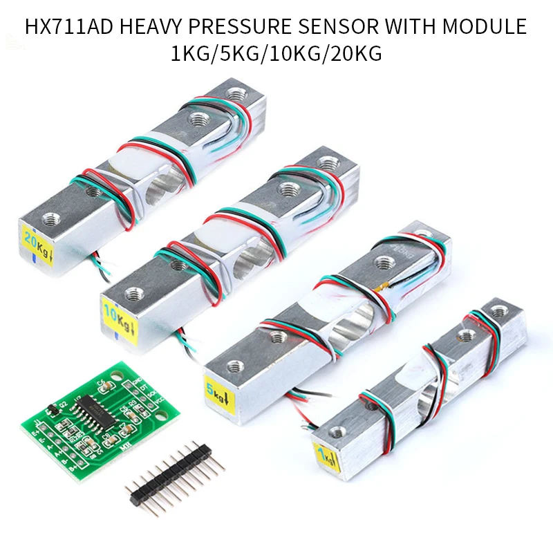 1 кг 5кг 10кг 20кг датчик нагрузки HX711 AD модуль веса электронные весы из алюминиевого