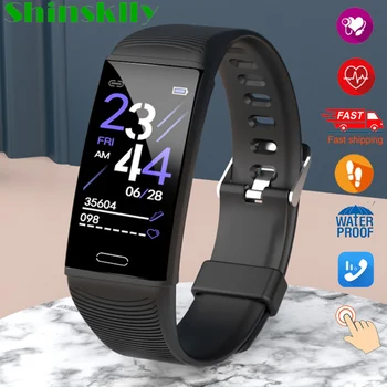 

Smart Band Watch Men Women IP68 Waterproof Blood Pressure Fitness Bracelet Hear Rate Monitor Smart Bracelet Fitness Tracker