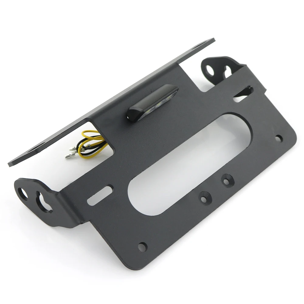License Plate Holder Motorcycle License Plate Holder For BMW S1000RR 2010-S1000R 2014-20 HP4 2009-2014 Motorcycle Rear Tail Tidy License Plate Holder Fender Eliminator kit